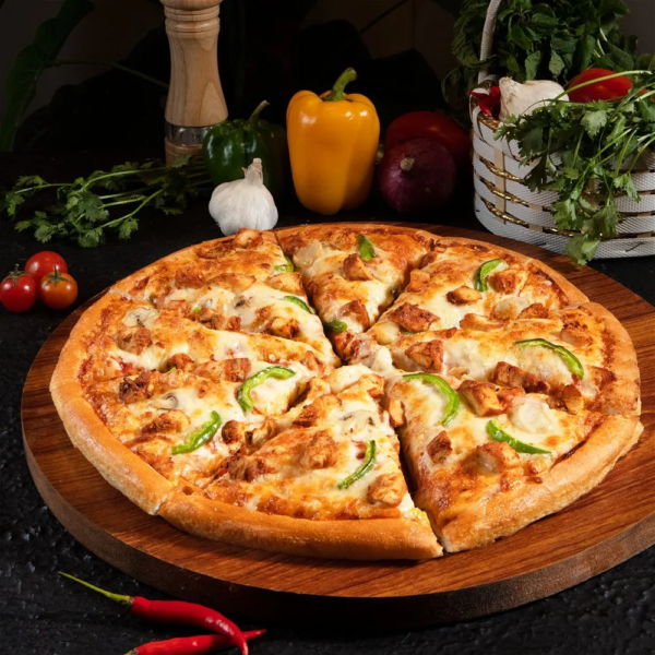 CHICKEN ACHARI PIZZA - Image 4